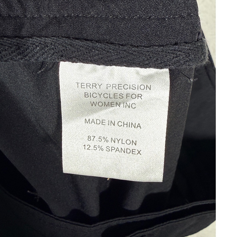 Terry Precision Womens Black Cycling Knickers Bike Shorts Capris Nylon Spandex - Picture 4 of 12